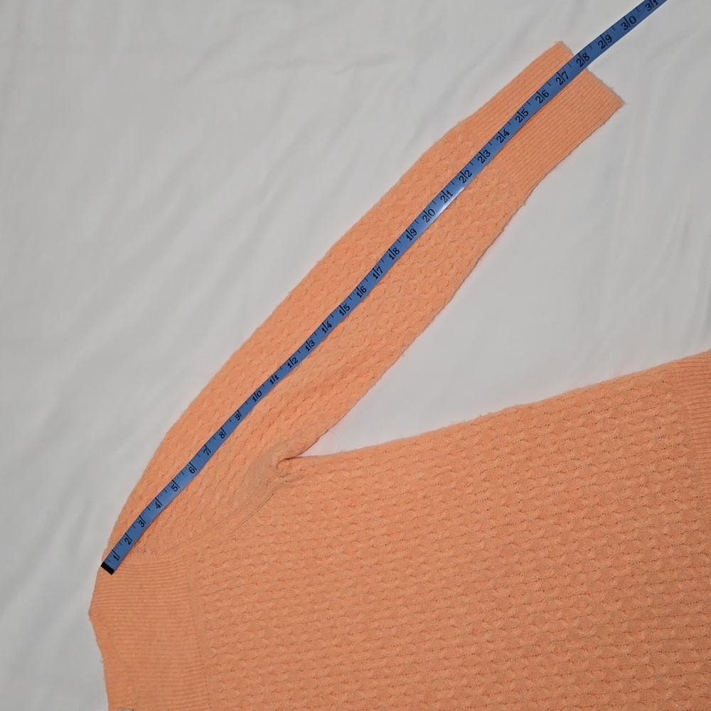 Loft Peach Color Tunic Sweater - Picture 3 of 7